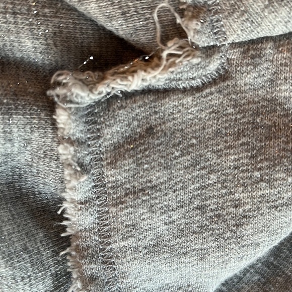 Ottod’ame Gray Speckled Cotton Distressed Blazer Jacket 6 - Picture 16 of 16